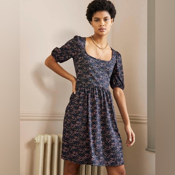 boden square neck jersey dress | Dresses | Boden All Size 1X